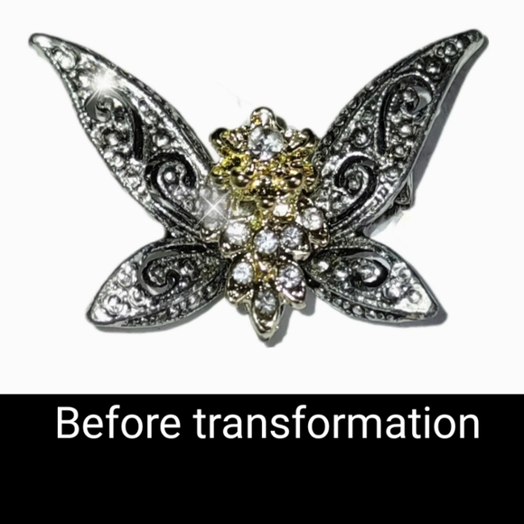 Vintage Butterfly Brooch - Picture 8 of 12